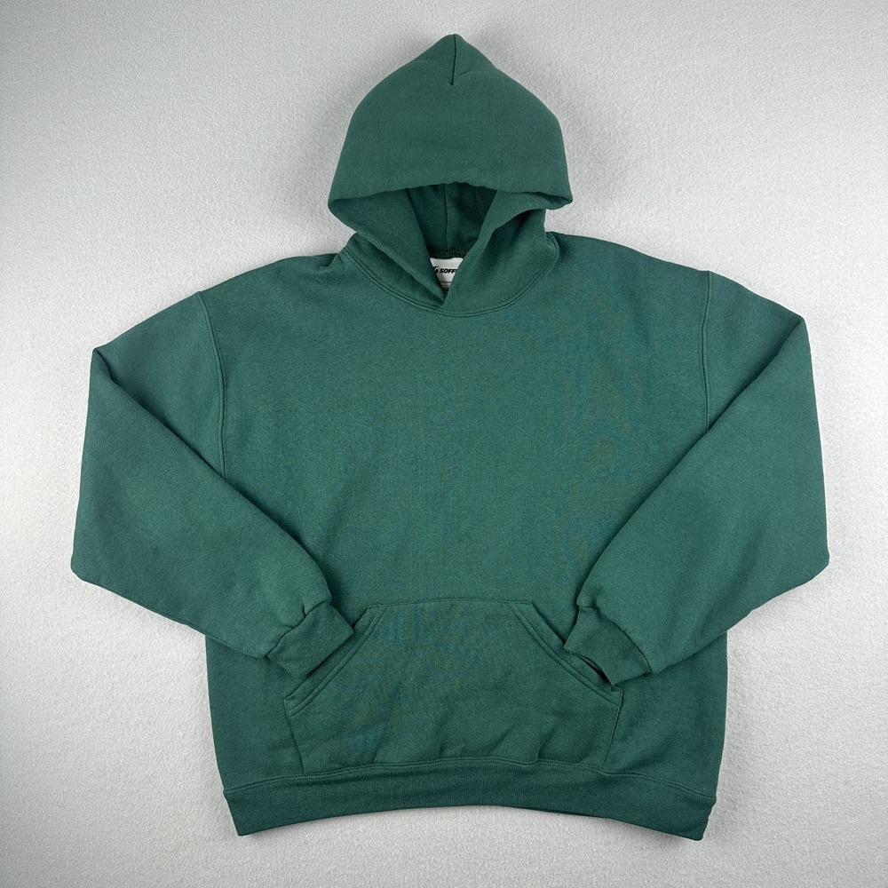 Soffe Classic Green Pullover Hoodie Youth Size XL (18)